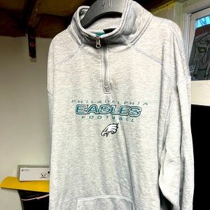 Eagles 1/4 Sweater XL
